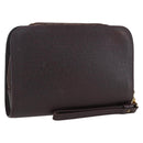 LOUIS VUITTON Taiga Baikal Clutch Bag Acajou M30186 LV Auth ka2397-1