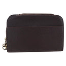 LOUIS VUITTON Taiga Baikal Clutch Bag Acajou M30186 LV Auth ka2397-3