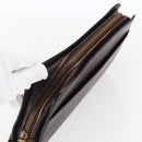 LOUIS VUITTON Taiga Baikal Clutch Bag Acajou M30186 LV Auth ka2397-6