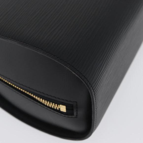 LOUIS VUITTON Epi Dauphine GM Cosmetic Pouch Black M48432 LV Auth ka2400