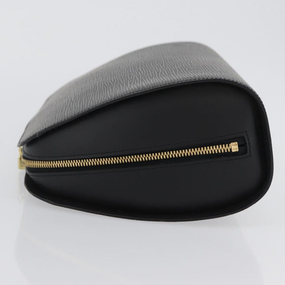 LOUIS VUITTON Epi Dauphine GM Cosmetic Pouch Black M48432 LV Auth ka2400