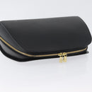 LOUIS VUITTON Epi Dauphine GM Cosmetic Pouch Black M48432 LV Auth ka2400-5