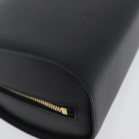 LOUIS VUITTON Epi Dauphine GM Cosmetic Pouch Black M48432 LV Auth ka2400