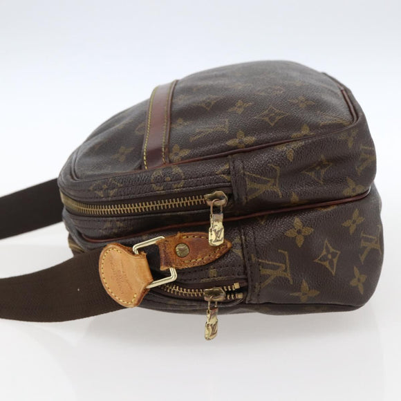 LOUIS VUITTON Monogram Reporter PM Shoulder Bag M45254 LV Auth ka2409