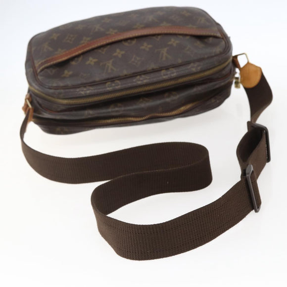 LOUIS VUITTON Monogram Reporter PM Shoulder Bag M45254 LV Auth ka2409