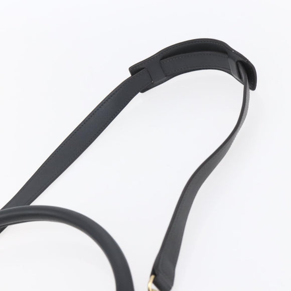 CELINE Trapeze Medium Hand Bag Leather 2way Red Green gold Auth ka241