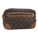 LOUIS VUITTON Monogram Marly Dragonne GM Clutch Bag M51825 LV Auth ka2410-1
