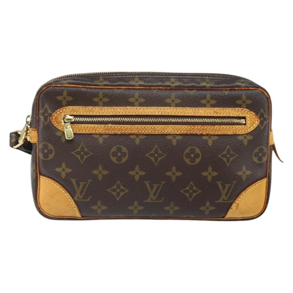 LOUIS VUITTON Monogram Marly Dragonne GM Clutch Bag M51825 LV Auth ka2411