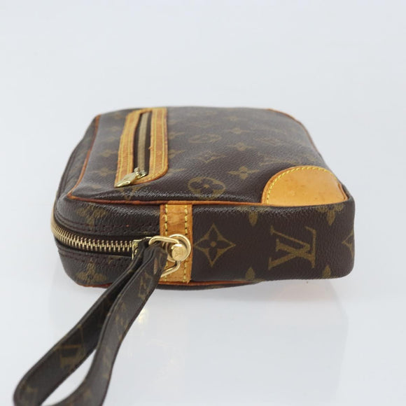 LOUIS VUITTON Monogram Marly Dragonne GM Clutch Bag M51825 LV Auth ka2411