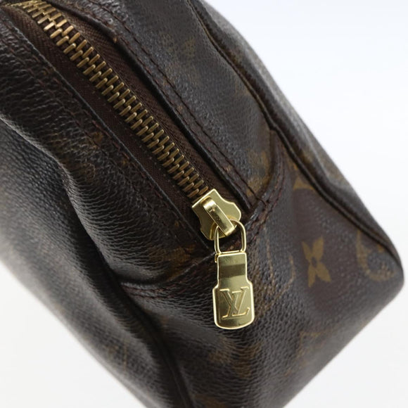 LOUIS VUITTON Monogram Trousse Toilette 28 Clutch Bag M47522 LV Auth ka2412