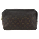 LOUIS VUITTON Monogram Trousse Toilette 28 Clutch Bag M47522 LV Auth ka2412-13