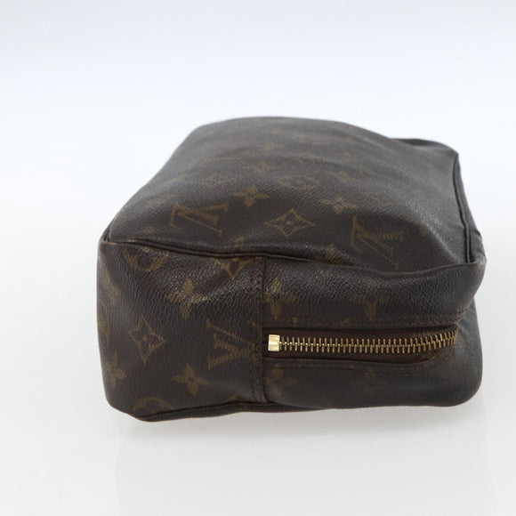 LOUIS VUITTON Monogram Trousse Toilette 28 Clutch Bag M47522 LV Auth ka2412