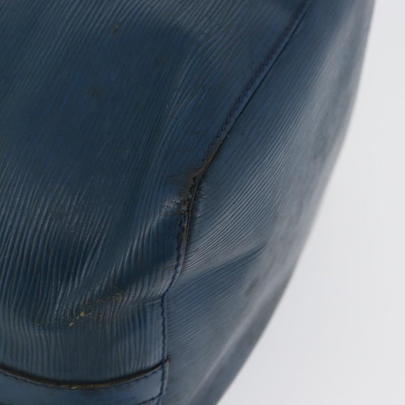 LOUIS VUITTON Epi Petit Noe Shoulder Bag Blue M44105 LV Auth ka2419