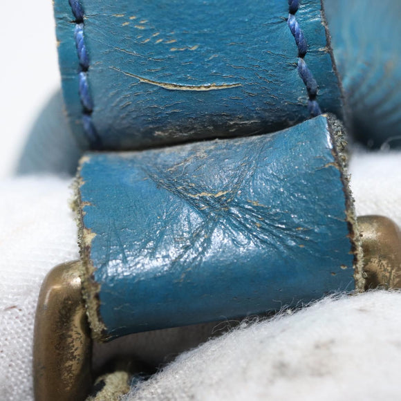 LOUIS VUITTON Epi Petit Noe Shoulder Bag Blue M44105 LV Auth ka2419