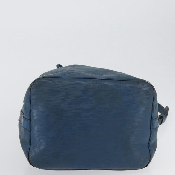 LOUIS VUITTON Epi Petit Noe Shoulder Bag Blue M44105 LV Auth ka2419