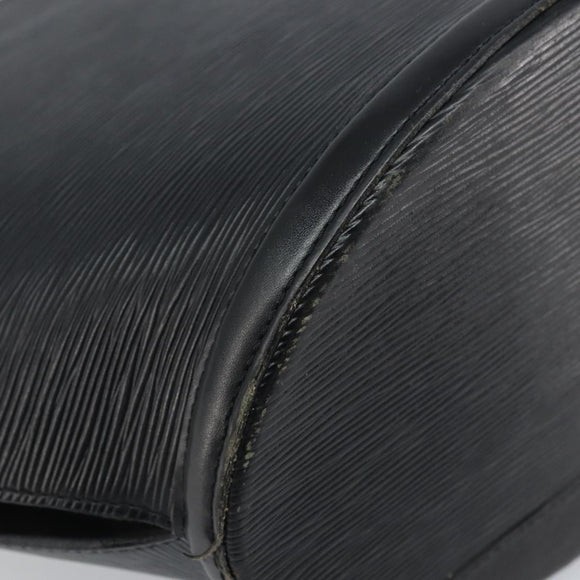 LOUIS VUITTON Epi Saint Jacques Shopping Shoulder Bag Black M52262 Auth ka2421