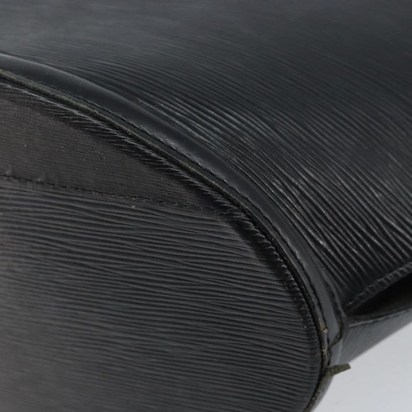 LOUIS VUITTON Epi Saint Jacques Shopping Shoulder Bag Black M52262 Auth ka2421