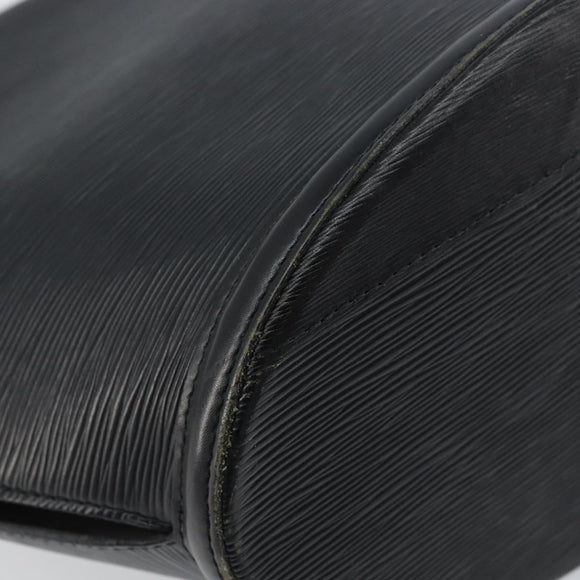 LOUIS VUITTON Epi Saint Jacques Shopping Shoulder Bag Black M52262 Auth ka2421