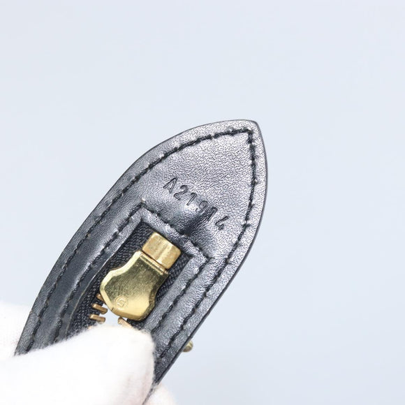 LOUIS VUITTON Epi Saint Jacques Shopping Shoulder Bag Black M52262 Auth ka2421