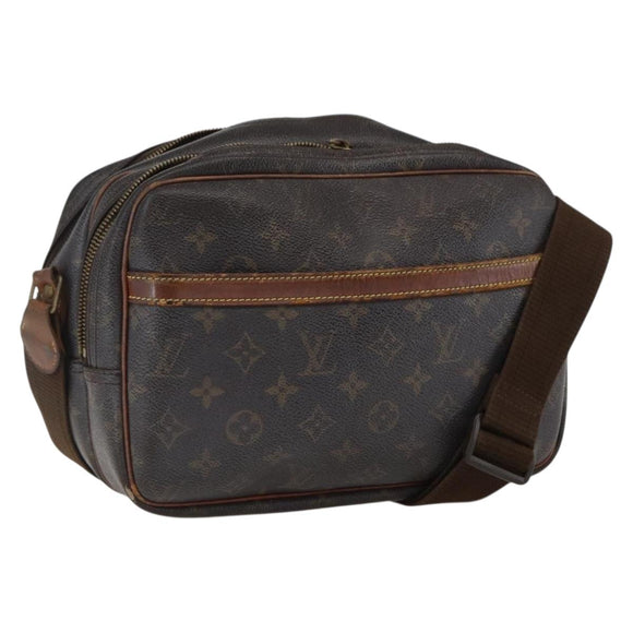 LOUIS VUITTON Monogram Reporter PM Shoulder Bag M45254 LV Auth ka2424