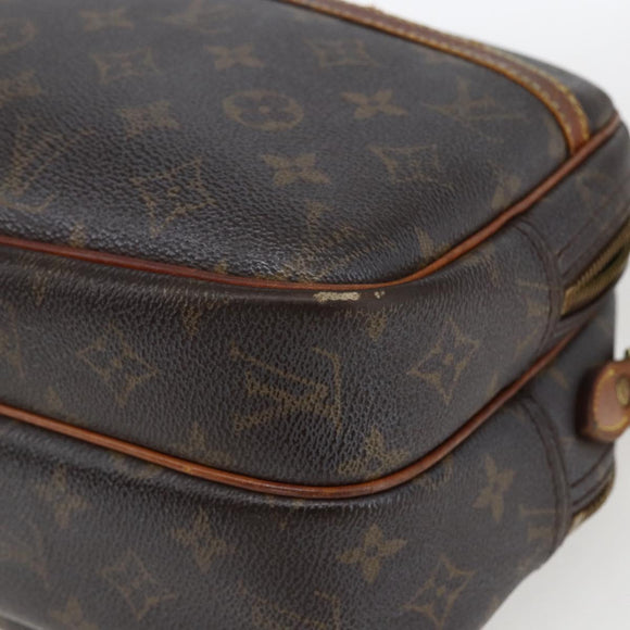 LOUIS VUITTON Monogram Reporter PM Shoulder Bag M45254 LV Auth ka2424