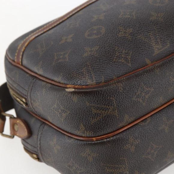 LOUIS VUITTON Monogram Reporter PM Shoulder Bag M45254 LV Auth ka2424
