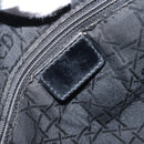 Christian Dior Lady Dior Canage Tote Bag Denim 2way Black Silver Auth ka2427A-20