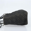 Christian Dior Lady Dior Canage Tote Bag Denim 2way Black Silver Auth ka2427A-4