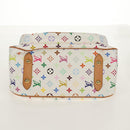 LOUIS VUITTON Monogram Multicolor Rita Hand Bag 2way White M40125 LV Auth ka242AV-5