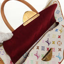 LOUIS VUITTON Monogram Multicolor Rita Hand Bag 2way White M40125 LV Auth ka242AV-23