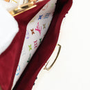 LOUIS VUITTON Monogram Multicolor Rita Hand Bag 2way White M40125 LV Auth ka242AV-24