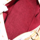 LOUIS VUITTON Monogram Multicolor Rita Hand Bag 2way White M40125 LV Auth ka242AV-10