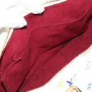 LOUIS VUITTON Monogram Multicolor Rita Hand Bag 2way White M40125 LV Auth ka242AV-28