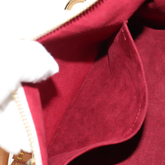 LOUIS VUITTON Monogram Multicolor Rita Hand Bag 2way White M40125 LV Auth ka242AV