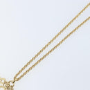 Christian Dior Necklace metal Gold Tone Auth ka2430-9