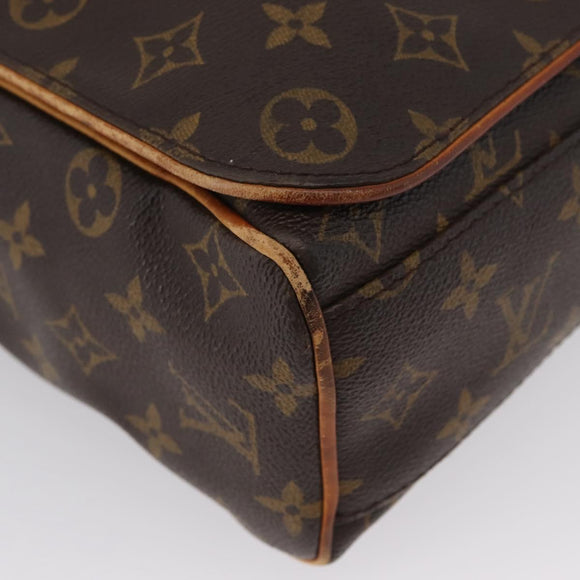 LOUIS VUITTON Monogram Abbesses Shoulder Bag M45257 LV Auth ka2437
