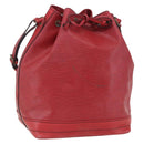 LOUIS VUITTON Epi Noe Shoulder Bag Red M44007 LV Auth ka2439-1