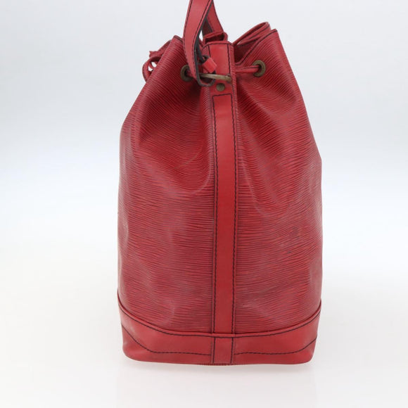 LOUIS VUITTON Epi Noe Shoulder Bag Red M44007 LV Auth ka2439