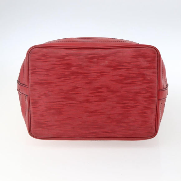 LOUIS VUITTON Epi Noe Shoulder Bag Red M44007 LV Auth ka2439