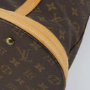 LOUIS VUITTON Monogram Bucket GM Shoulder Bag M42236 LV Auth ka2440-14