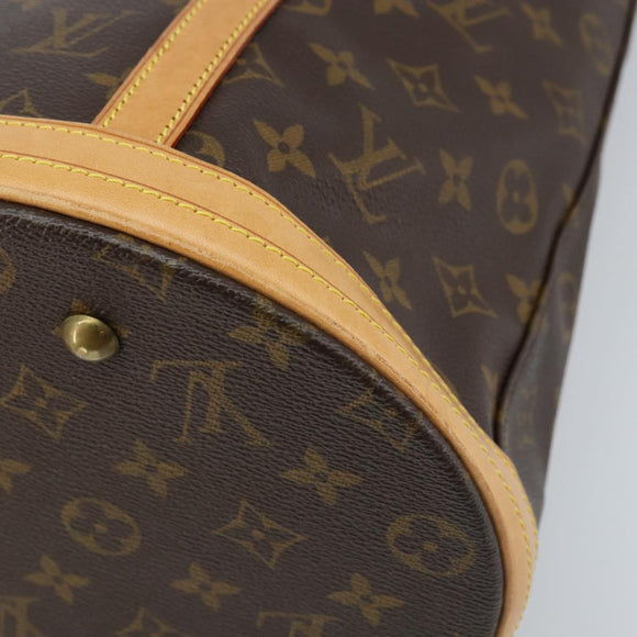 LOUIS VUITTON Monogram Bucket GM Shoulder Bag M42236 LV Auth ka2440