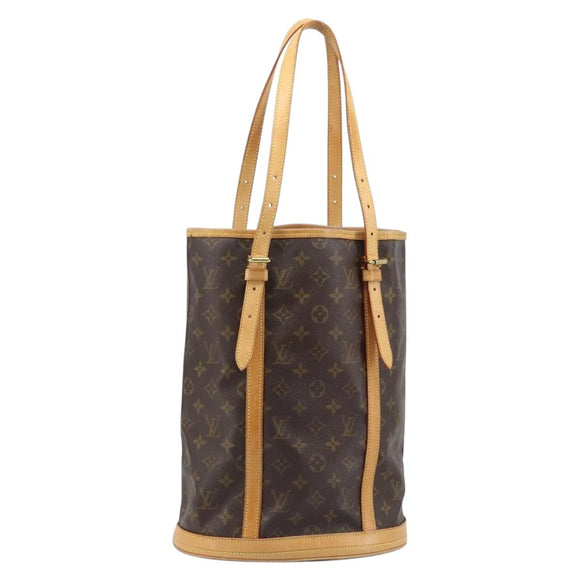 LOUIS VUITTON Monogram Bucket GM Shoulder Bag M42236 LV Auth ka2440