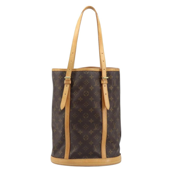 LOUIS VUITTON Monogram Bucket GM Shoulder Bag M42236 LV Auth ka2440