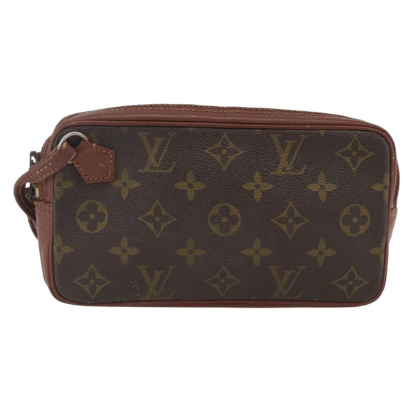 LOUIS VUITTON Monogram Pochette Sport PM Clutch Bag No.183 LV Auth ka2444