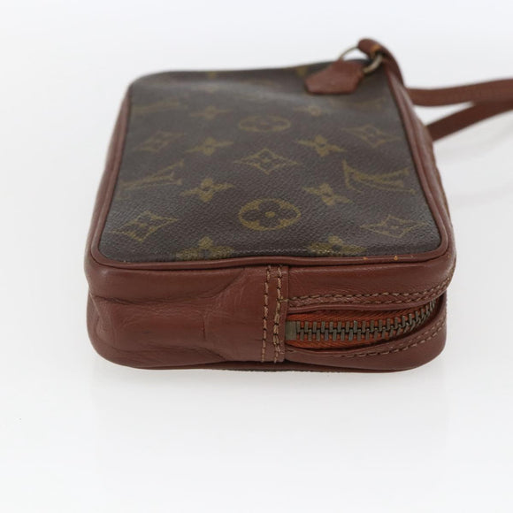 LOUIS VUITTON Monogram Pochette Sport PM Clutch Bag No.183 LV Auth ka2444