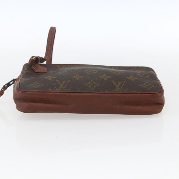 LOUIS VUITTON Monogram Pochette Sport PM Clutch Bag No.183 LV Auth ka2444