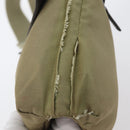 GUCCI Waist bag Nylon Beige Silver 28566 Auth ka2449-9