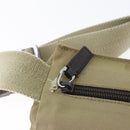 GUCCI Waist bag Nylon Beige Silver 28566 Auth ka2449-20