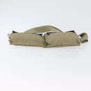 GUCCI Waist bag Nylon Beige Silver 28566 Auth ka2449-5