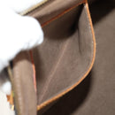 LOUIS VUITTON Monogram Multicolor Alma Hand Bag Black M92646 LV Auth ka244AV-28